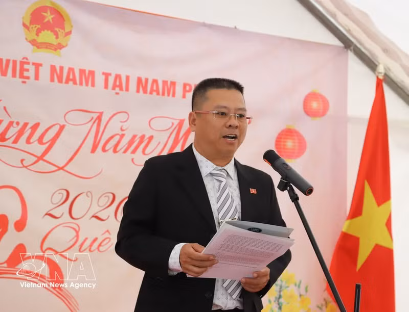 Lê Hoài Nam, chef du Comité de liaison de la communauté vietnamienne en Afrique du Sud. Photo / VNA