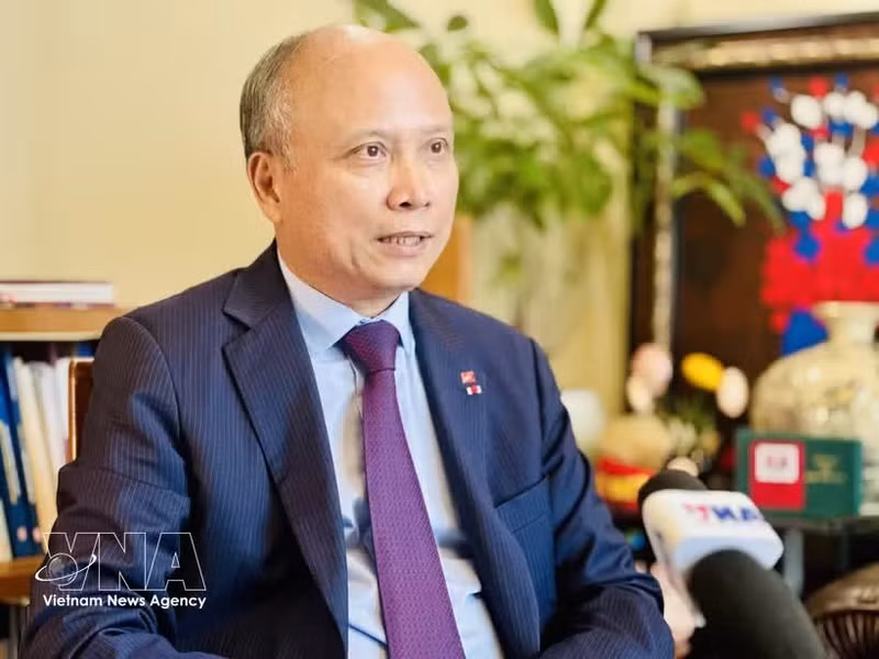 L’ancien ambassadeur du Vietnam en France, Dinh Toan Thang. Photo : VNA.