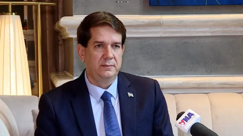 Le président de l'Agence de presse nationale cubaine Prensa Latina, Jorge Legañoa Alonso. Photo: VNA