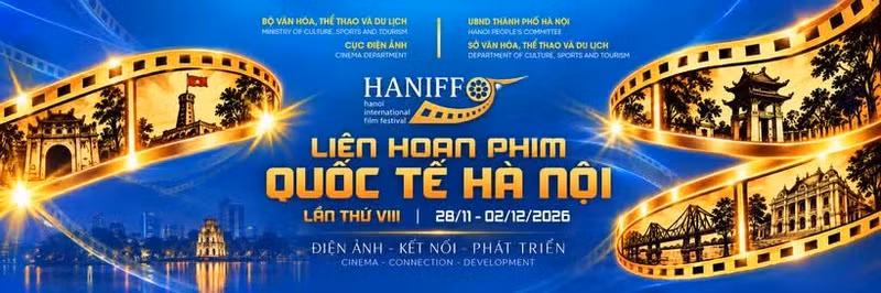 Affiche officielle de la 8e édition du Festival international du film de Hanoï. Photo : haniff.vn