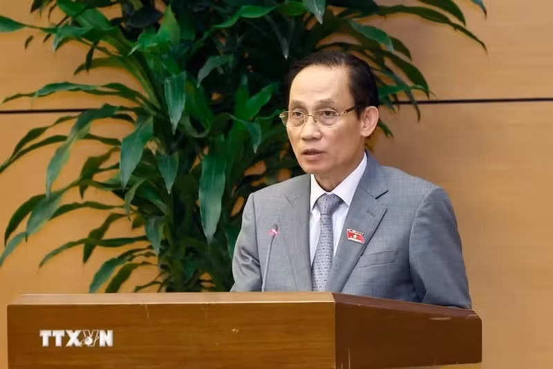 Le ministre vietnamien des Affaires étrangères, Lê Hoai Trung. Photo : VNA.