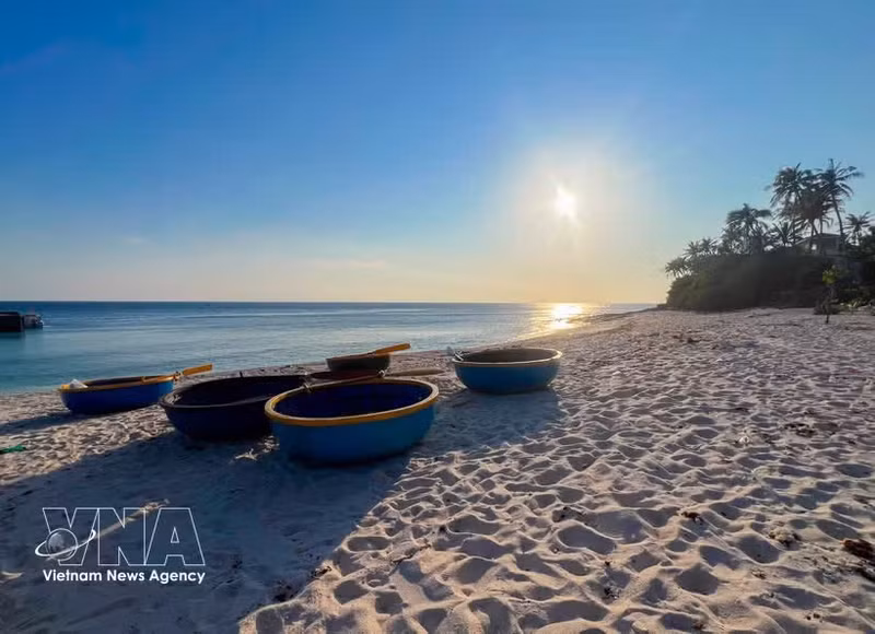 L'île de Ly Son, province de Quang Ngai (au Centre du Vietnam). Photo : VNA.
