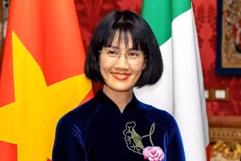 L’ambassadrice du Vietnam en Italie, Nguyen Phuong Anh. Photo: ambassade du Vietnam en Italie