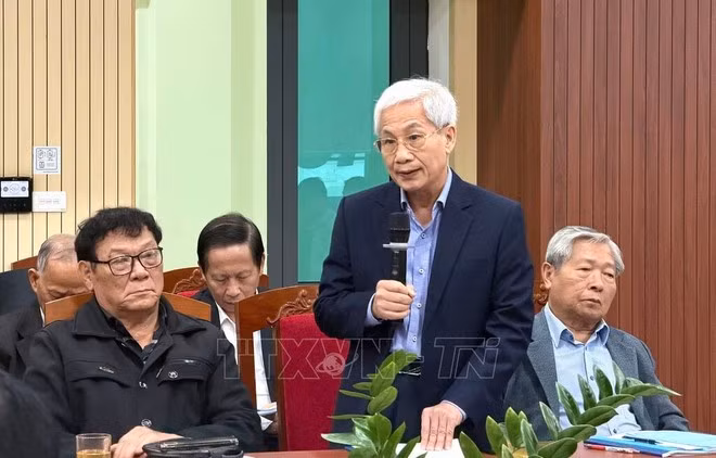 Le Prof.- Dr Dào Xuân Hoc, président de l’Association vietnamienne de l’irrigation. Photo : VNA
