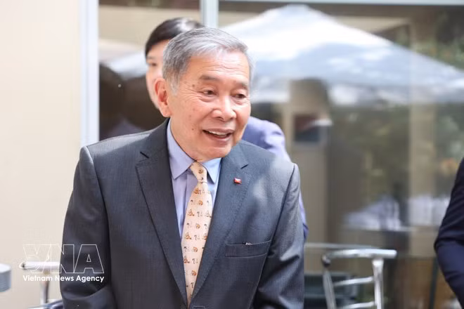 Le président de l'Association des Vietnamiens au Mexique, Nguyen Huu Dong. Photo: VNA