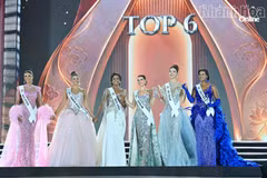 Le Top 6 de Miss World 2026. Photo: baokhanhhoa.vn