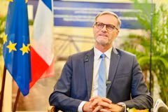 L’ambassadeur de France au Vietnam, Olivier Brochet. Photo : VNA.