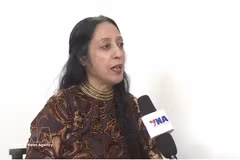 La professeure Reena Marwah, de l’Université de Delhi et secrétaire générale de l’Association of Asia Scholars (AAS). Photo : VNA.