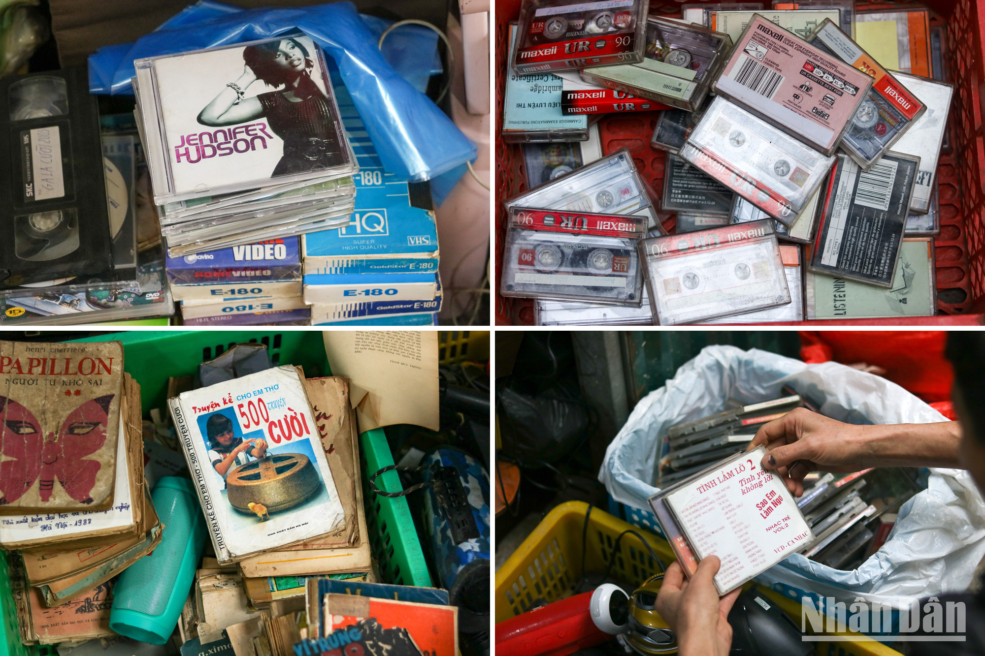 Les gens viennent à ce marché pour non seulement acheter et vendre des objets anciens, mais aussi pour se remémorer le passé. De nombreux objets portent l’empreinte de la culture du Hanoï d’antan. Les gens viennent à ce marché pour non seulement acheter et vendre des objets anciens, mais aussi pour se remémorer le passé. De nombreux objets portent l’empreinte de la culture du Hanoï d’antan.