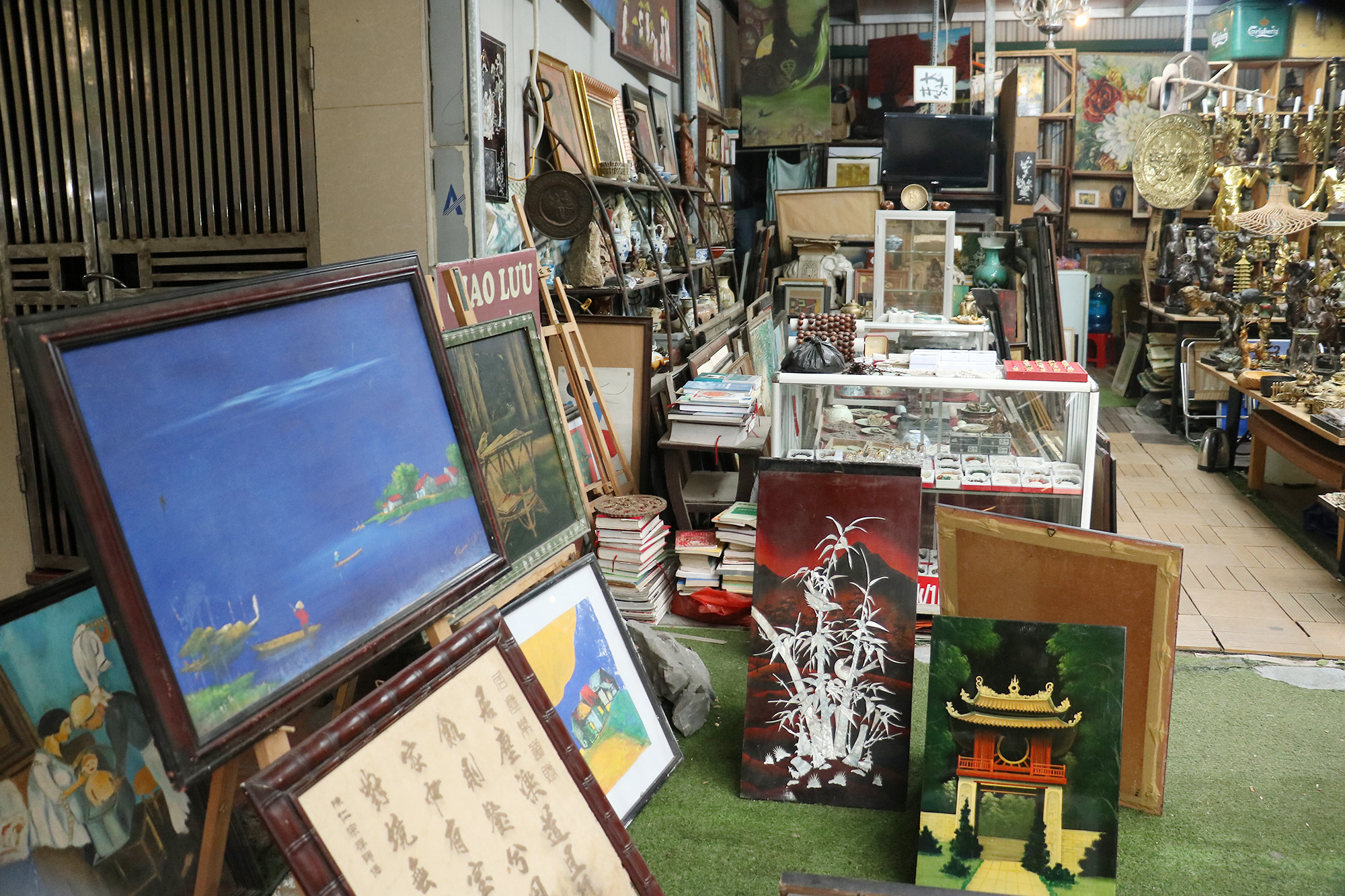 Hanoï : la brocante du village de Van Phuc
