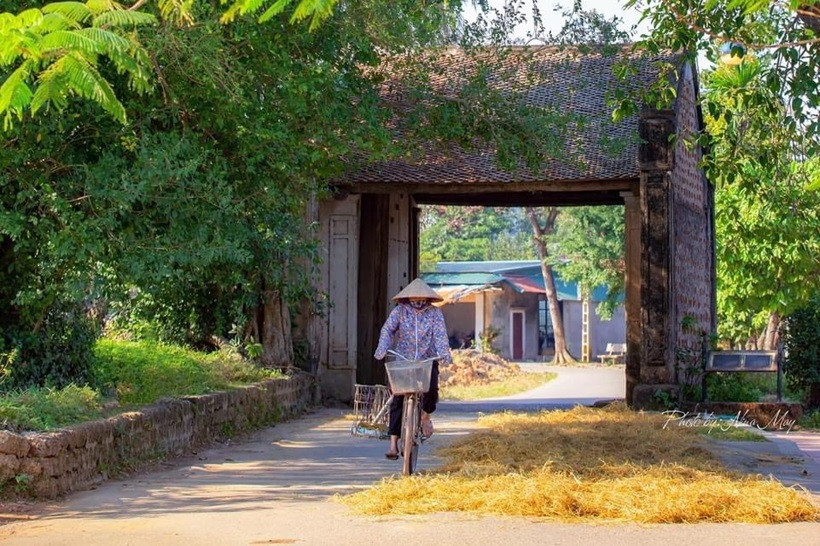 Situé à Son Tây, Hanoï, l'ancien village de Duong Lam est comme un musée vivant des campagnes du Nord du Vietnam. Photo : Nina May.
