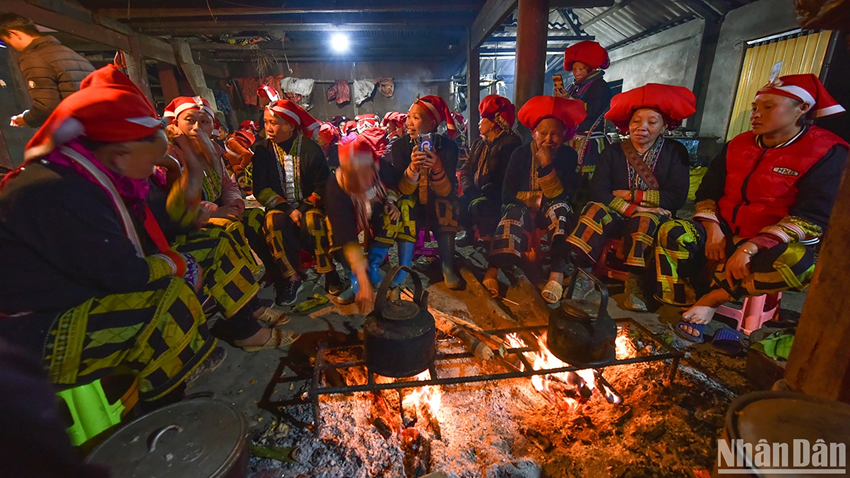 Le village de Ta Phin constitue un ancien lieu d’habitat pour la communauté des Dao rouges. Photo : NDEL. Le village de Ta Phin constitue un ancien lieu d’habitat pour la communauté des Dao rouges. Photo : NDEL.