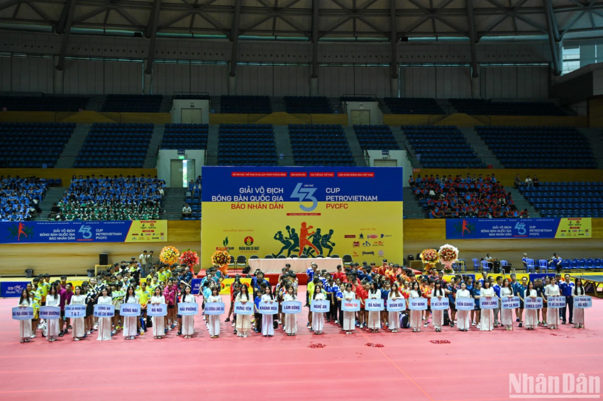Vue d’ensemble de la cérémonie d’ouverture du tournoi. Photo : NDEL. Vue d’ensemble de la cérémonie d’ouverture du tournoi. Photo : NDEL.