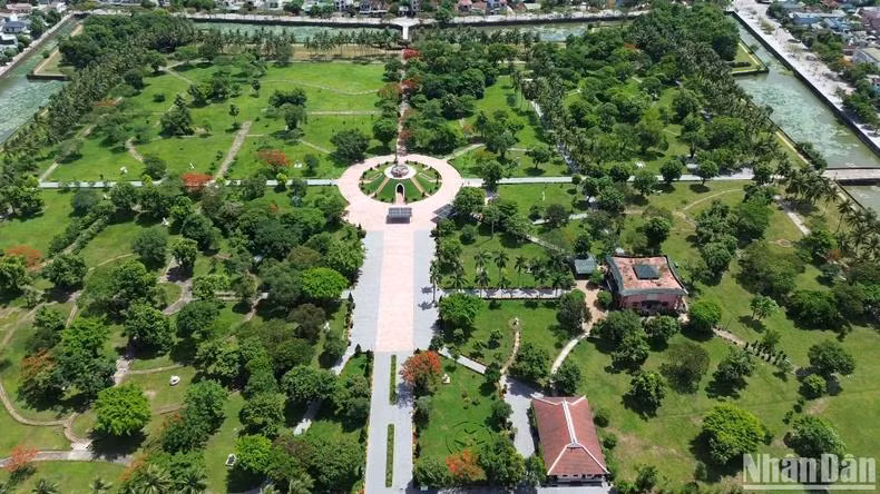 Le site historique national spécial de la citadelle de Quang Tri. Photo : NDEL.