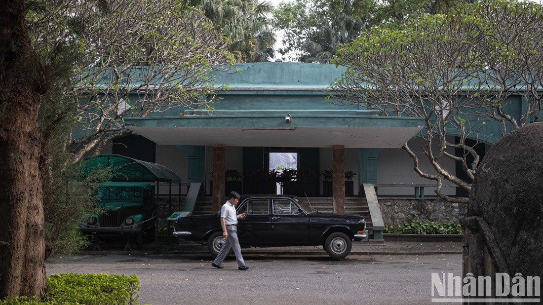  Le site de la maison et du bunker D67, où le Général Vo Nguyên Giap rédigea son télégramme historique