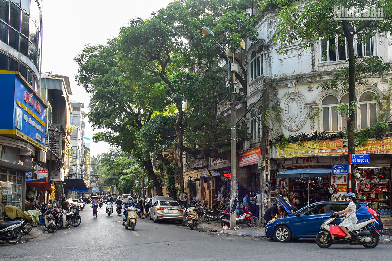 La rue Dông Nhân, longue de 250 m et large de 8 m, borde la zone du Temple Hai Bà Trung (Temple des deux Sœurs Trung) qui est communément appelé Temple Dông Nhân. Ce temple a été construit sur le lais de Dông Nhân sur la rive du fleuve Rouge. À l’époque coloniale française, c’était la voie no 232. En 1945, ce nom a été changé en rue Giai Phong. Depuis 1949, elle porte le nom de Dông Nhân et appartient actuellement au quartier de Dông Nhân (arrondissement de Hai Bà Trung). La rue Dông Nhân, longue de 250 m et large de 8 m, borde la zone du Temple Hai Bà Trung (Temple des deux Sœurs Trung) qui est communément appelé Temple Dông Nhân. Ce temple a été construit sur le lais de Dông Nhân sur la rive du fleuve Rouge. À l’époque coloniale française, c’était la voie no 232. En 1945, ce nom a été changé en rue Giai Phong. Depuis 1949, elle porte le nom de Dông Nhân et appartient actuellement au quartier de Dông Nhân (arrondissement de Hai Bà Trung).