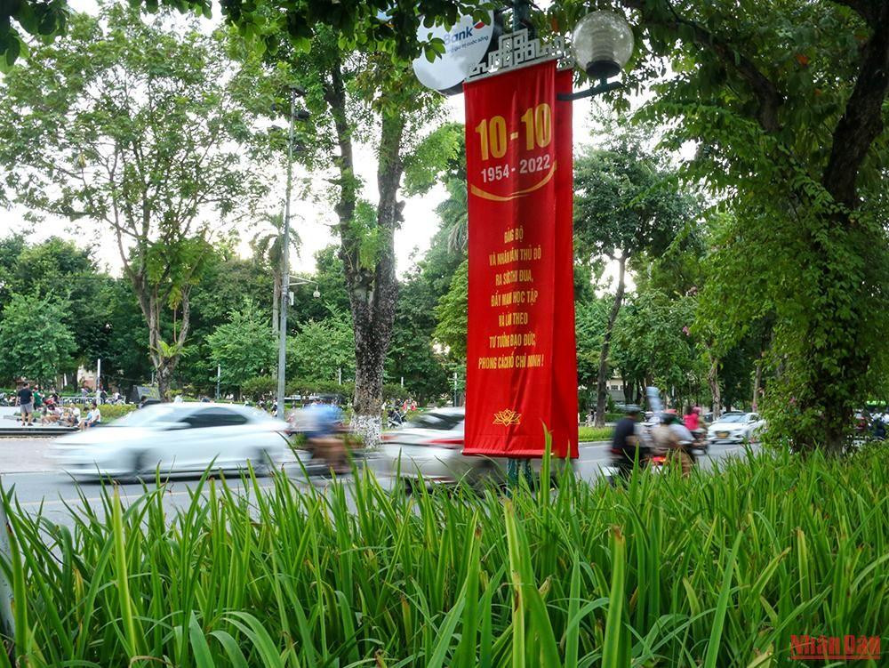 Le vert des arbres, mélangé au rouge et jaune sacrés, embellit les rues. Le vert des arbres, mélangé au rouge et jaune sacrés, embellit les rues.