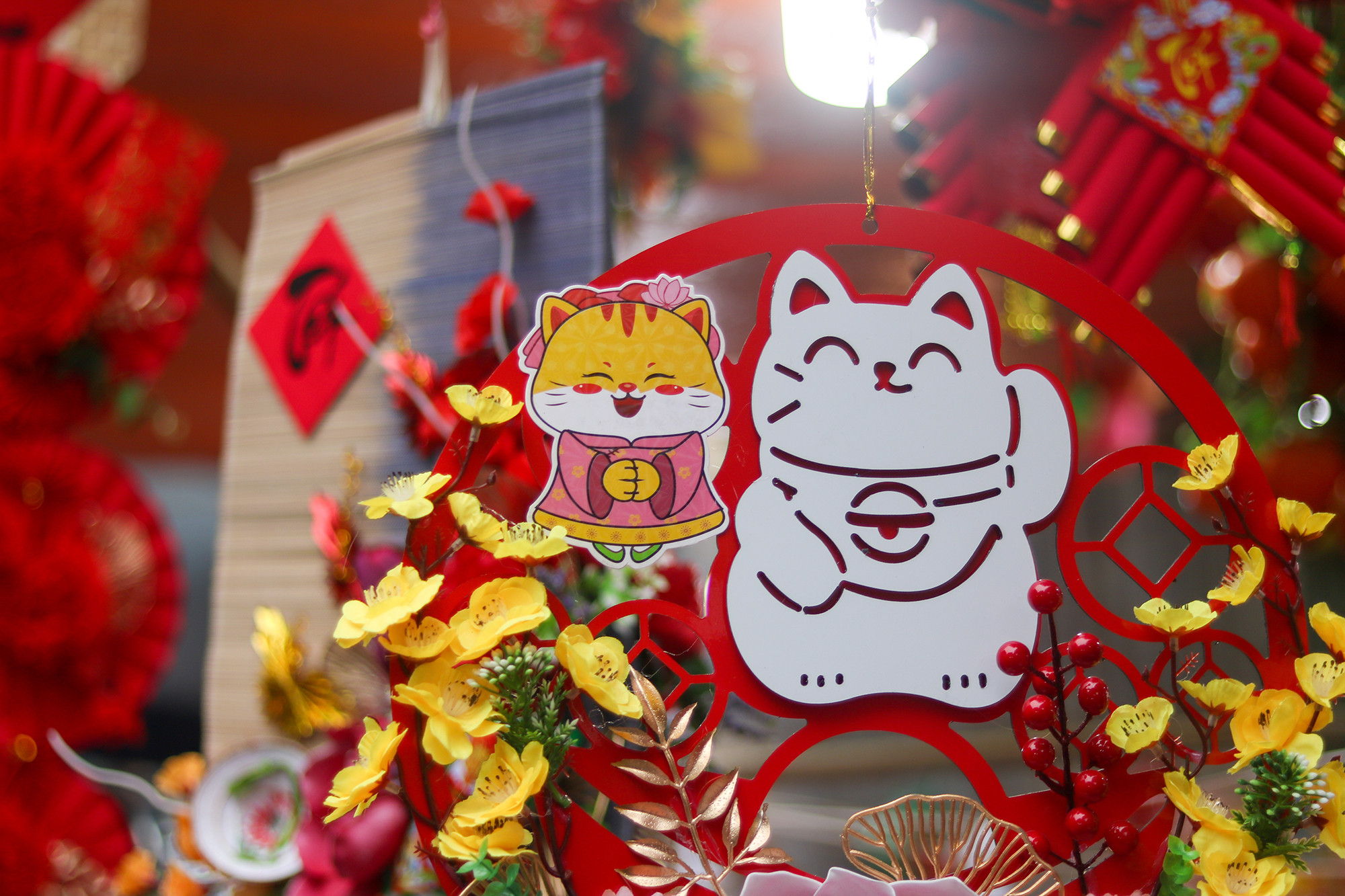Hanoï : le marché aux fleurs de Hàng Luoc est rempli de monde à l’occasion du Têt