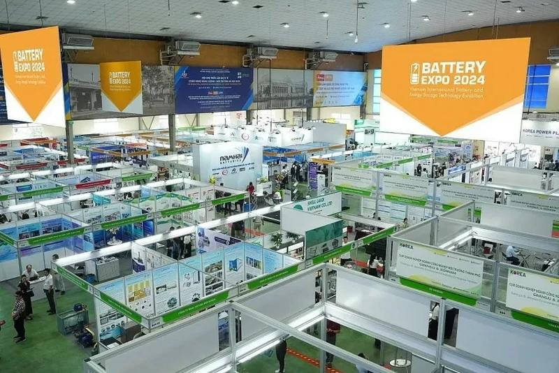 Lors de l’exposition internationale de l’énergie Vietnam-Chine-ASEAN (VCEA 2024). Photo : NDEL.