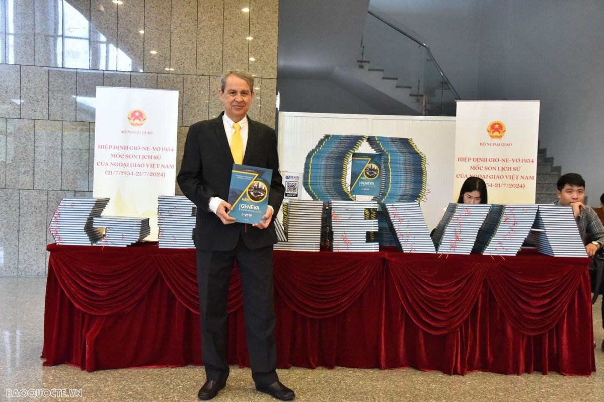 L'ambassadeur du Mexique au Vietnam, Alejandro Negrín, assiste à un événement organisé par le ministère vietnamien des Affaires étrangères, en juillet 2024. Photo : BQT.