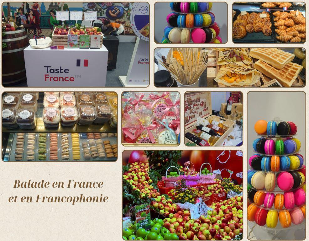 Balade en France et en Francophonie 2025, un événement à ne pas manquer pour tous les amateurs de culture et de gastronomie françaises ! Photo : CVN.