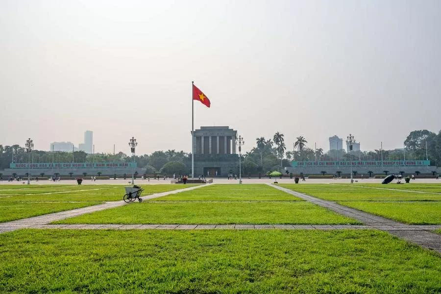 La place de Ba Dinh est un lieu symbolique de l’histoire nationale. Photo : Xinhua. La place de Ba Dinh est un lieu symbolique de l’histoire nationale. Photo : Xinhua.