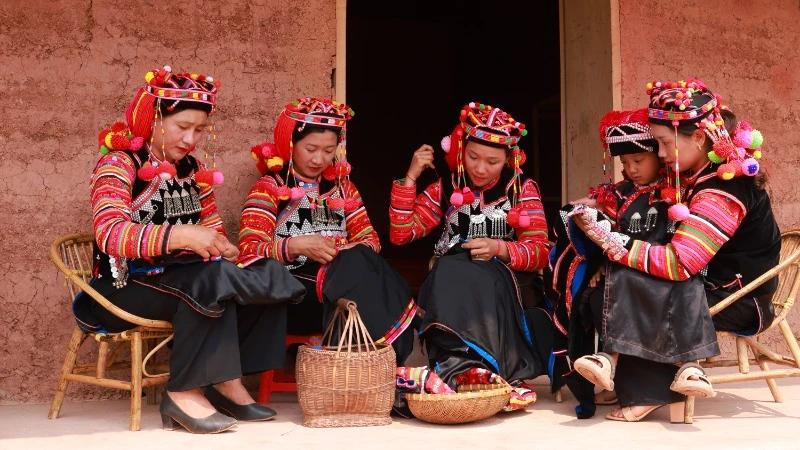 La commune de Sin Thau abrite un grand nombre de Hà Nhì, avec une culture indigène unique. Photo : Mai Lu/Tran Thanh/NDEL.