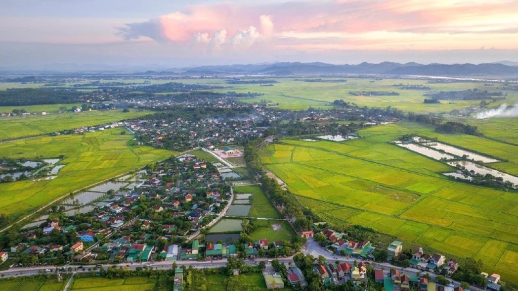 Le village de Sen, terre natale de l’Oncle Hô, se transforme jour après jour. Photo: NDEL Le village de Sen, terre natale de l’Oncle Hô, se transforme jour après jour. Photo: NDEL