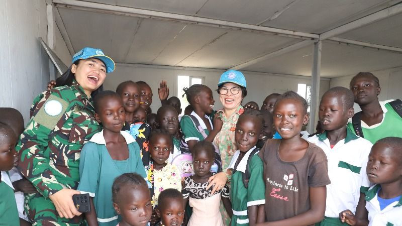 Le génie militaire n° 3 du Vietnam, Mission de l'UNISFA : l'innovation au service de l'éducation et de la communauté à Abyei