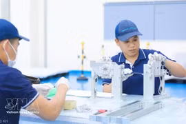 La nouvelle usine de LG Innotek fabriquera plusieurs types de supports avancés. Photo : VNA.