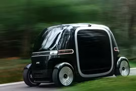 Illustration d’un véhicule autonome. Photo : CTV/CVN.