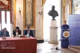 Lors de cet événement, les dirigeants des deux villes ont affirmé leur détermination à renforcer et à approfondir les relations de coopération entre les deux localités. Photo : VNA.