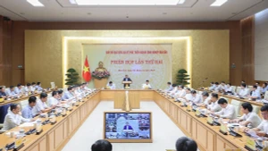 La deuxième réunion du Comité de pilotage national a évalué la mise en œuvre des conclusions de sa première session et défini les prochaines actions pour stimuler le développement de l’industrie des semi-conducteurs. Photo : VGP.