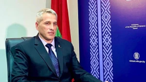 L’ambassadeur de Biélorussie au Vietnam Uladzimir Baravikou. Photo : Ambassade de Biélorussie au Vietnam