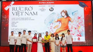 Le concours « La vivacité du Vietnam » a reçu une large participation des enfants dans de nombreuses provinces et villes du Vietnam.