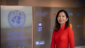 Pauline Tamesis, coordinatrice résidente des Nations Unies au Vietnam. Photo: ONU Vietnam 