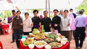 Fête du riz nouveau : la saison dorée bat son plein à Luc Hon, Quang Ninh