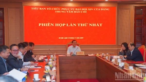 Vue générale de la réunion. 