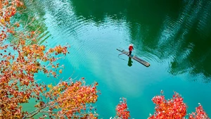 Émerveillement devant le « miroir vert » au cœur des montagnes de Cao Bang