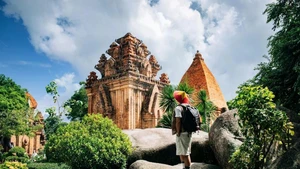 Tour Ponagar 2, Khanh Hoa. Photo : Vietnam+