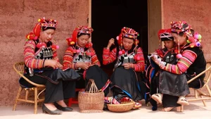 La commune de Sin Thau abrite un grand nombre de Hà Nhì, avec une culture indigène unique. Photo : Mai Lu/Tran Thanh/NDEL.