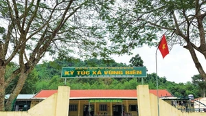 Internat frontalier à Tam Quang, district de Tuong Duong, province de Nghê An (Centre). Photo : CVN.