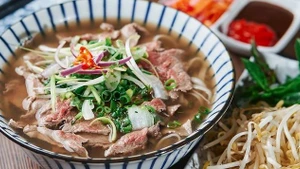 On pense que le pho dérive du pot au feu français, mais malgré la véracité de la légende, le pho reste un plat réconfortant incontournable : chaud, copieux et délicieux. Photo : TasteAtlas.