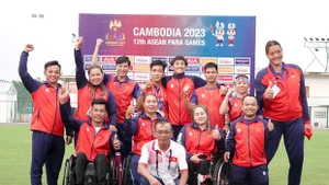 Des sportifs vietnamiens aux ASEAN Para Games 12 Photo : hanoimoi.com.vn