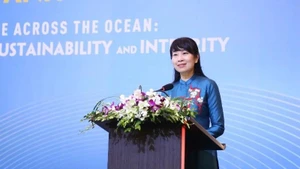La professeure associée et docteure Nguyen Thi Lan Anh, directrice adjointe de l'Académie diplomatique du Vietnam, est la candidate vietnamienne au poste de juge au Tribunal international du droit de la mer (TIDM) pour le mandat 2026-2035. Photo : Ministère des Affaires étrangères.