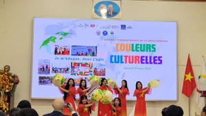 Lors de la fête "Couleurs culturelles" 2025, le 16 mars à Hanoï. Photo : Que Anh/CVN