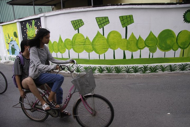 Originalité de la première fresque de rue à Hanoi ảnh 7 Originalité de la première fresque de rue à Hanoi ảnh 7