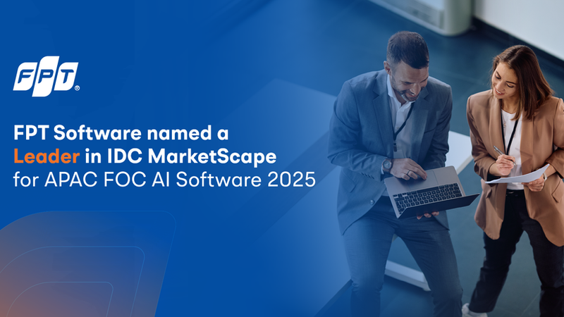 IDC place FPT en tête du marché des logiciels d’IA conversationnelle en Asie-Pacifique