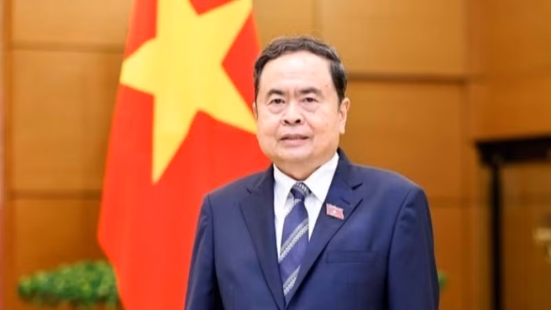 Le président de l’Assemblée nationale vietnamienne, Tran Thanh Man. Photo : VNA.