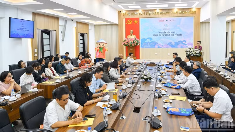 Cérémonie d’ouverture de la Journée mondiale de la propriété intellectuelle 2026, placée sous le thème « La propriété intellectuelle, moteur de l’économie créative ». (Photo : The Dai)